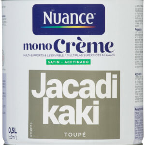 Peinture MonoCrème - Jacadi kaki - Satin - 0,5L pour une décoration tendance