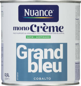 Peinture MonoCrème – Grand bleu – Satin – 0,5L