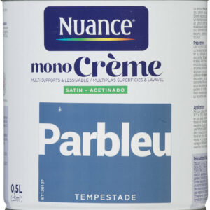Peinture MonoCrème Parbleu Satin - Nuance - 0,5L