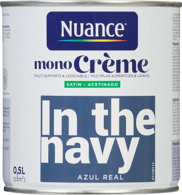 Peinture MonoCrème - In the navy - Satin - 0,5L