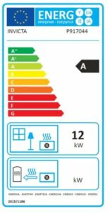 Poêle à bois en fonte Siam – Anthracite – 12 kW