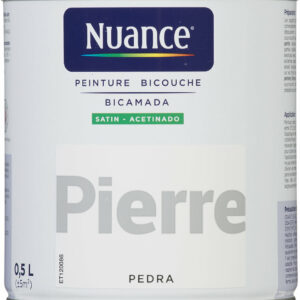 Peinture bicouche - Pierre - Satin - 0,5L
