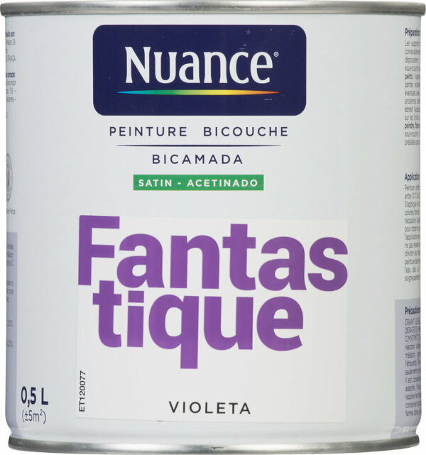 Peinture bicouche - Fantastique - Satin - 0,5L