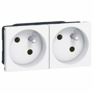 Prises 45d Précâblées Mosaic - Kit 2 Pièces pour Bâtiments Résidentiels et Tertiaires