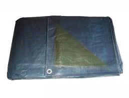 Bâche lourde en polyéthylène Bleu marine 150g/m² - Dimensions 4x5 m pour protection extérieure
