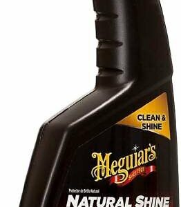 Natural Shine nettoyant intérieur Vinyle et Caoutchouc Meguiar's G4116 - Produit de nettoyage intérieur pour plastiques, caoutchoucs et vinyles