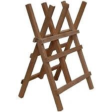 Chevalet tronçonnage bûches - 3 branches pour un sciage efficace !