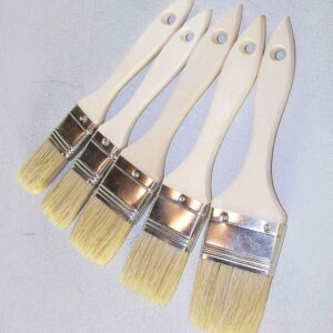 Lot 5 pinceaux plats pour vos travaux de peinture !