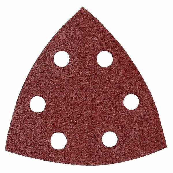 10 feuilles triangulaires abrasives MAKITA 94 mm pour ponceuses
