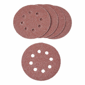 Disque perforé agrippant Grain 40 - 125 mm - Lot de 5 pour ponceuse excentrique