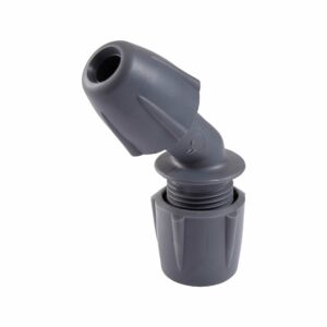 Buse Universelle en Plastique Gris pour Jardinage et Bricolage - Compatible avec Tous les Appareils