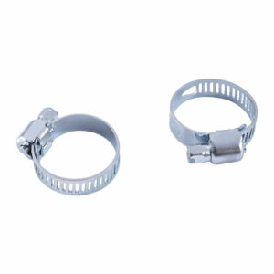 Lot de 2 colliers en acier 8mm, serrage 14-24mm pour tuyaux de 15mm – Résistance et facilité d'installation