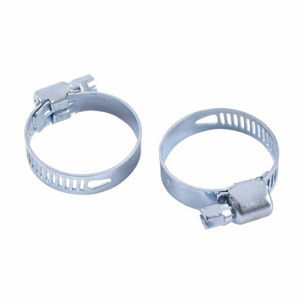 Lot de 2 colliers en acier, largeur 8mm, serrage 18-28mm pour tuyau de 19mm - Fixation solide et durable