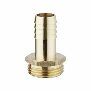 Embout mâle pour tuyau 19mm en laiton – Connexion robuste et sécurisée 26x34mm