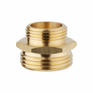 Mamelon mâle réduit en polyamide 26x34-20x27 mm - Raccord dégressif pour plomberie et arrosage