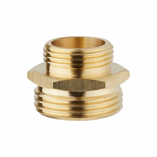 Mamelon mâle réduit en polyamide 26x34-20x27 mm - Raccord dégressif pour plomberie et arrosage