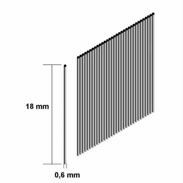 Clous sans Tête pour cloueur Makita DPT351, BPT350, AF500H