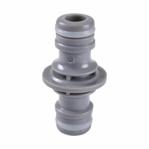 Connecteur Double Mâle Automatique en Plastique - Fixation Facile et Sécurisée
