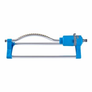 Arroseur oscillant JARDIBEST - 17 buses en laiton pour un arrosage uniforme sur 80 m²