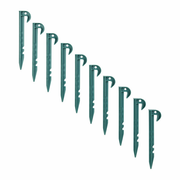 Lot de 10 Pics de Fixation pour Jardin Potager