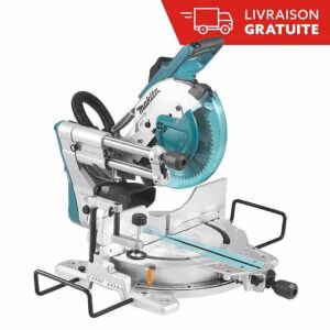Scie à onglet radiale MAKITA LS1019L - 1510W - Ø 260mm pour des coupes précises et larges