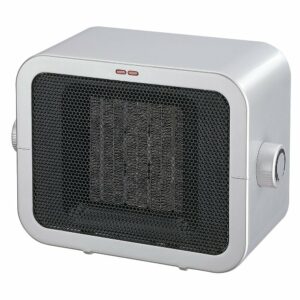 Chauffage mobile 2 vitesses 750W/1500W – Protection & Thermostat – Blanc