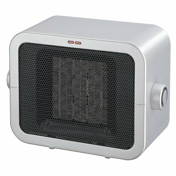 Chauffage mobile 2 vitesses 750W/1500W – Protection & Thermostat – Blanc