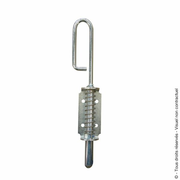 Verrou Baïonnette à Ressort Zinguée - Diamètre 14 mm, Longueur 250 mm | Sécurité & Fiabilité