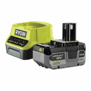 Pack Batterie Lithium-Ion 18V + Chargeur Rapide RC18120-140X pour Outils ONE+ RYOBI - 4Ah