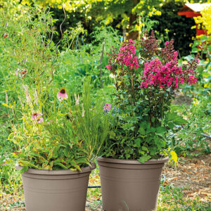 Cilindro Day R Camel 35cm pot de fleurs recyclé