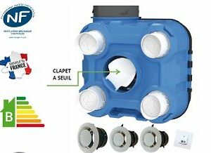 Kit VMC Simple Flux Calibri Hygrovariable pour une ventilation efficace et économe en énergie