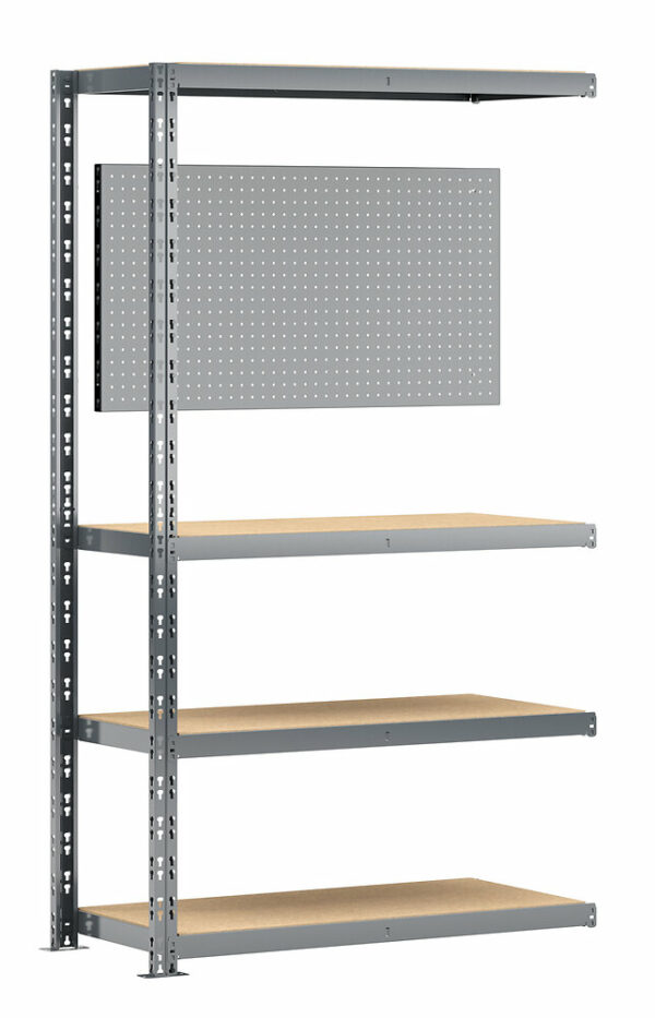 Extension Établi Charge Lourde Modulö Storage - 4 Plateaux, 40x100x192cm