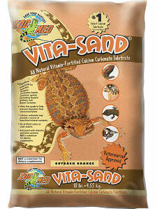 Sable vitasan=d 4.5kg pour reptiles et tortues