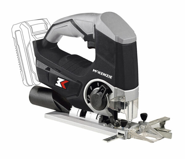 Scie Sauteuse Sans Fil 620W Noir - Coupe Précise et Ergonomique