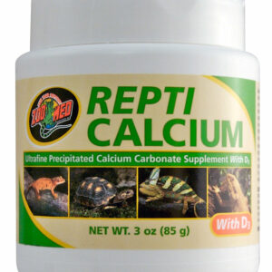 Complement calcium sans phosphore pour reptiles et amphibiens