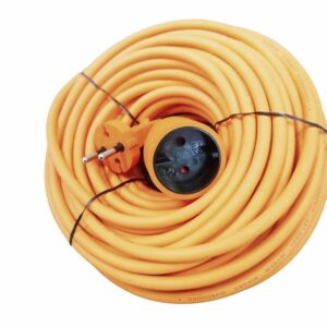 Rallonge électrique 20m 2x1,5mm² - Orange, 3500W, 16A