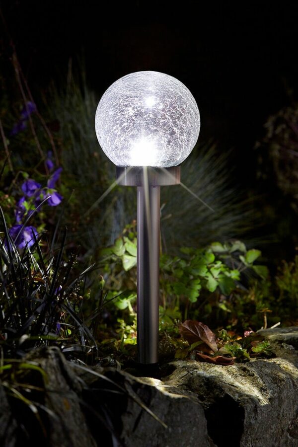 Balise solaire Aurora - éclairage élégant pour vos bordures de jardin