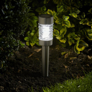 Balise solaire Martini - L6xH42cm pour illuminer vos extérieurs !