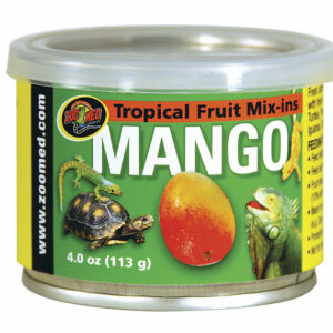 Conserve de mangue pour reptile - Idéal pour les lézards tropicaux, les tortues d'eau et les gecko à crêtes
