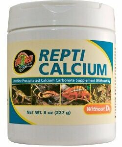 Complément de calcium pour reptiles et amphibiens