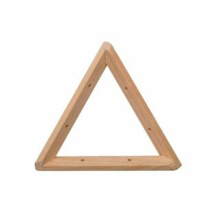 Equerre Triangle PM en Pin Massif – Fixation Solide pour Rénovation et Aménagement