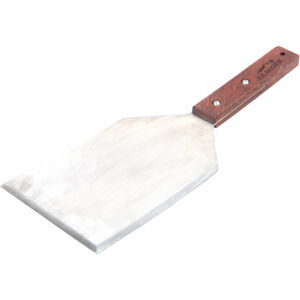 Grande spatule à viande et poisson de qualité professionnelle pour barbecue et grillade