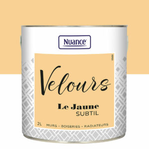 Peinture Velours Jaune Subtil 2L - Multi-supports | Nuance