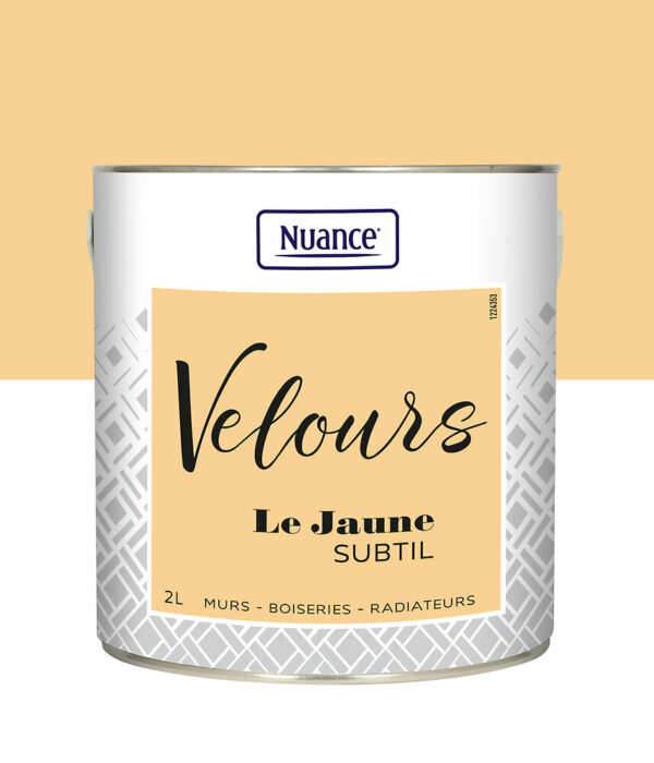 Peinture Velours Jaune Subtil 2L - Multi-supports | Nuance