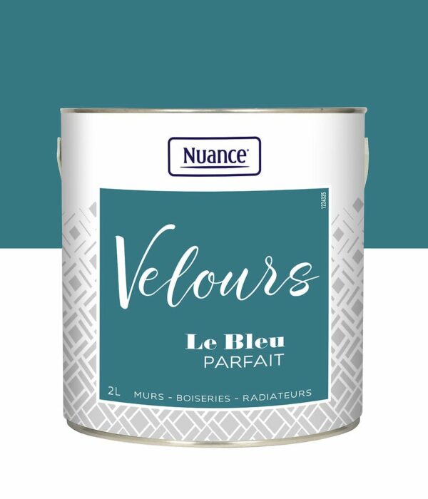 Peinture Velours Nuance - Bleu Parfait - Multi-support - 2L