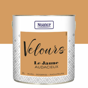 Peinture Velours Jaune Audacieux Multi-support 2L - Nuance