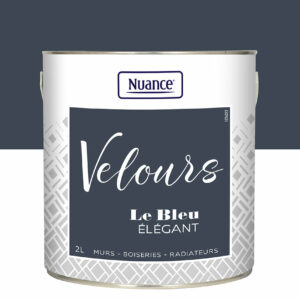 Peinture Velours Bleu Élégant – Multi-Support 2L – Finition Moderne et Durable