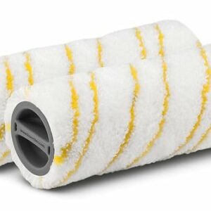 Rouleaux de rechange jaune - 2 pièces pour nettoyeur de sols FC 5