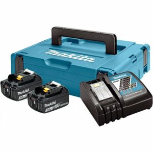 Chargeur et batterie 18V 2x3Ah Li-Ion avec coffret 197952-5 Makita