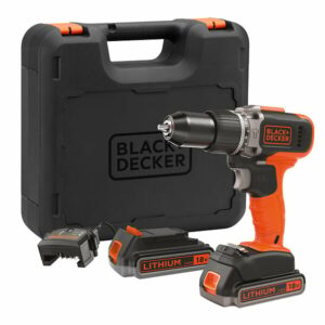 Perceuse à percussion sans fil 18V - Moteur Brushless, 2 Batteries, 25mm